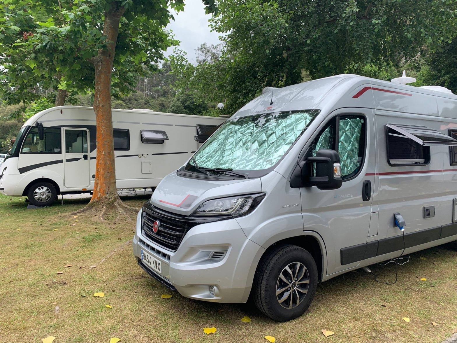 Área de autocaravanas Camping Playa de La Franca en La Franca, Asturias